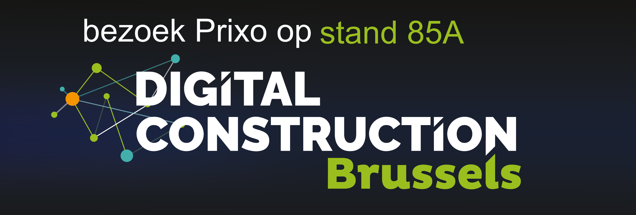 Het standnummer van Prixo op Digital Construction 2019